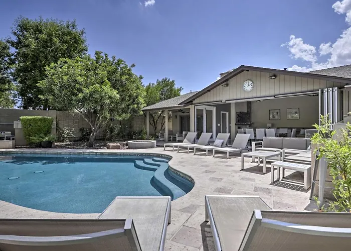 Outdoor Kitchen: Desert Dream In Scottsdale! Ferienhaus